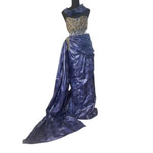 Handmade One of a kind, Mermaid costume, with Train. Size S